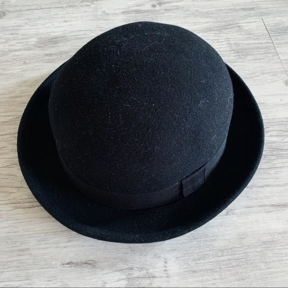 round bowler hat